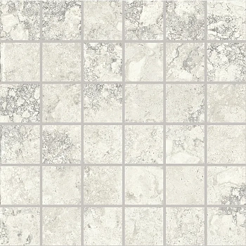  Unique Travertine Mosaico Ancient White Naturale 50x50 / Унике Травертине Мосаико Анкет
 Уайт Натуралье 50x50 